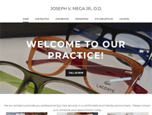 Tablet Screenshot of drjvmega.com